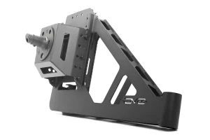 Jeep Wrangler JL Tire Carrier - Swing Gate - DV8 Offroad MTO Series Bumper - `18-`25 Jeep Wrangler JL Tire Carrier - Swing Gate - DV8 Offroad MTO Series Bumper - `18-`25