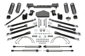 Jeep JK Suspension Lift Kit - Fabtech - Crawler 3 in. Lift w/Dirt Logic 2.25 Shocks - `07-`18