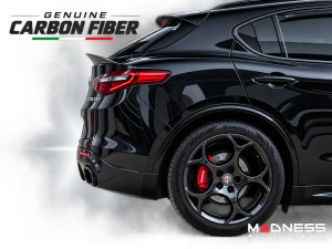 Alfa Romeo Stelvio Rear Spoiler - Carbon Fiber - Mid Spoiler