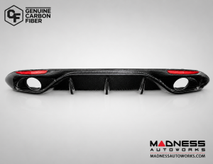 Alfa Romeo Giulia Diffuser - Carbon Fiber - Originale Lusso - Feroce Carbon - Base Models