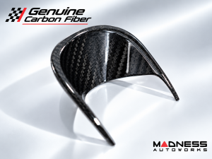 Maserati Ghibli Interior Trim - Carbon Fiber - Dashboard Clock Base Trim - Feroce Carbon
