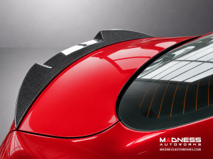 Alfa Romeo Giulia Trunk Spoiler - Carbon Fiber - QV Style - Feroce Carbon 