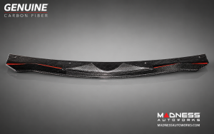 Alfa Romeo Giulia Front Spoiler - Carbon Fiber - QV Style - V3 - Feroce Carbon - Base Model