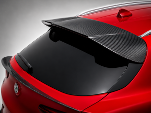 Alfa Romeo Stelvio Roof Spoiler - Carbon Fiber - Estremo Design