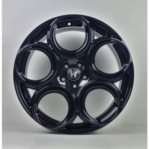 Alfa Romeo Giulia Custom Wheels - Scuderia - 20&quot; - Gloss Black - set of 4