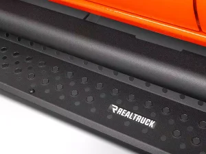 Dodge Ram 1500 Side Steps - Go Rhino - Dominator Extreme D1 - Textured Black - `09-`19