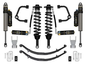 Ford F-150 Tremor Coilover Suspension Kit - ICON - Stage 4 Tubular CDXS w/ Leaf Pack - `21-`24