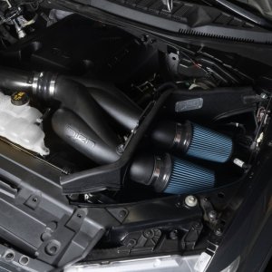 Ford Expedition Performance Air Intake - Wrinkle Black - Injen