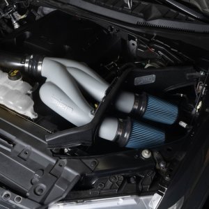 Ford F-150 Performance Air Intake - Cement Gray - Injen