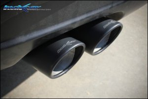BMW 1 Series Performance Exhaust - 3.0L - Axle-Back - Non-Resonated - Black Tips - E82 135i (2007-2010)