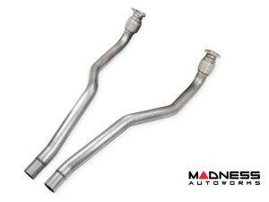 Porsche Macan (Series 95B) Performance Exhaust - Front Section - 3.0L V6 - InoXcar Racing - '19 - '21 Porsche Macan (Series 95B) Performance Exhaust - Front Section - 3.0L V6 - InoXcar Racing - '19 - '21