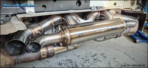 Porsche 911 Carrera (992) Performance Exhaust - Rear Section - 3.0L V6 - Dual Exit - For OEM Tips - InoXcar Racing - '19+