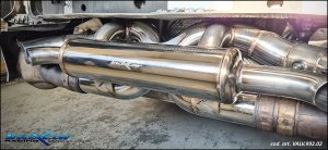 Porsche 911 Carrera (992) Performance Exhaust - Rear Section - 3.0L V6 - Dual Exit - For OEM Tips - InoXcar Racing - '19+
