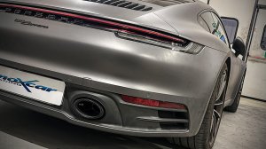 Porsche 911 Carrera (992) Performance Exhaust - Rear Section - 3.0L V6 - Dual Exit - For OEM Tips - InoXcar Racing - '19+