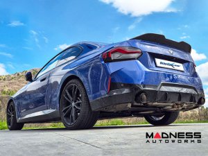 BMW 2 Series Performance Exhaust - 2.0L - Valved - Black Tip - G42 (2023+) BMW 2 Series Performance Exhaust - 2.0L - Valved - Black Tip - G42 (2023+)