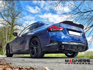 BMW 2 Series Performance Exhaust - 2.0L - Valved - Black Tip - G42 (2023+) BMW 2 Series Performance Exhaust - 2.0L - Valved - Black Tip - G42 (2023+)