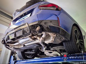 BMW 2 Series Performance Exhaust - 2.0L - Valved - Black Tip - G42 (2023+) BMW 2 Series Performance Exhaust - 2.0L - Valved - Black Tip - G42 (2023+)