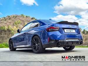 BMW 2 Series Performance Exhaust - 2.0L - Valved - Black Tip - G42 (2023+) BMW 2 Series Performance Exhaust - 2.0L - Valved - Black Tip - G42 (2023+)