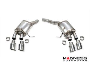 Porsche Macan (Series 95B) Performance Exhaust - Rear Section - 3.0L V6 - Dual Exit - Quad 110mm Polished Tips - InoXcar Racing - '19 - '21 Porsche Macan (Series 95B) Performance Exhaust - Rear Section - 3.0L V6 - Dual Exit - Quad 110mm Polished Tips - InoXcar Racing - '19 - '21