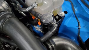 Ford Mustang EcoBoost Oil Separator - Driver Side - J&L - 3.0 - Clear Anodized - `24-`25