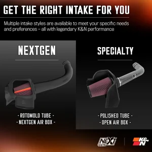 Ford Super Duty Cold Air Intake - NextGen - 6.2L V8 F/I - K&N ('20-'22)
