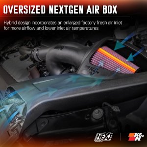 Ford Raptor Cold Air Intake - NextGen - 3.5L V6 - K&N (17-20)