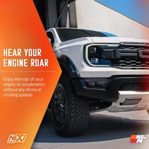 Ford Ranger Raptor Cold Air Intake - NextGen - 3.0L V6 - K&N (2024+) Ford Ranger Raptor Cold Air Intake - NextGen - 3.0L V6 - K&N (2024+)