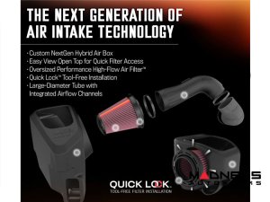 Chevrolet Silverado 2500/ 3500 Cold Air Intake - NextGen - 6.6L V8 Gas  - K&N (2020+)