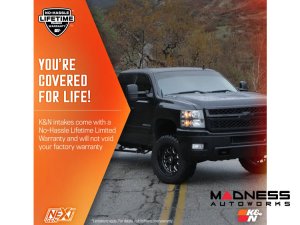 Chevrolet Silverado 2500/ 3500 Cold Air Intake - NextGen - 6.6L V8 Gas  - K&N (2020+)