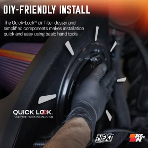 Toyota Tundra Cold Air Intake - NextGen - 5.7L V8 - K&N (12-21) Toyota Tundra Cold Air Intake - NextGen - 5.7L V8 - K&N (12-21)