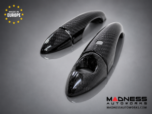 Alfa Romeo Giulia Exterior Door Handle Cover Set - Carbon Fiber