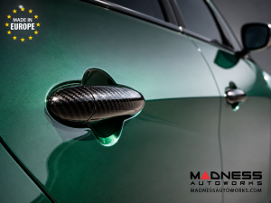 Alfa Romeo Giulia Exterior Door Handle Cover Set - Carbon Fiber
