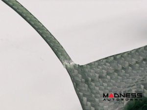 Alfa Romeo Stelvio Steering Wheel Trim - Carbon Fiber - Center Trim Piece - Italian Theme - QV Model - Scratch & Dent