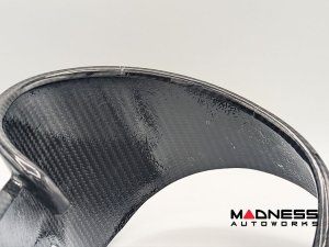 Alfa Romeo Giulia Instrument Cluster Cover - Carbon Fiber - Quadrifoglio Model - Scratch And Dent