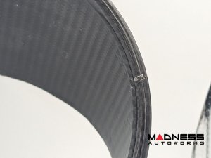 Alfa Romeo Giulia Instrument Cluster Cover - Carbon Fiber - Quadrifoglio Model - Scratch And Dent