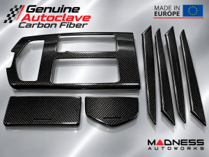 Maserati Ghibli Interior Trim - Carbon Fiber - Center Console Trim Kit 