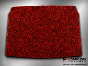 Jeep Renegade All Weather Cargo Mat - Rubber Woven Carpet - Red + Black 
