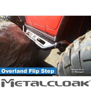 Jeep Wrangler JL Overland Flip Step - Pair - 2Door 