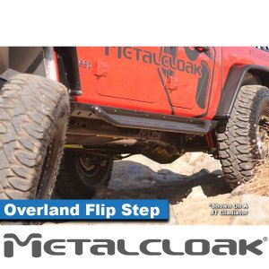 Jeep Wrangler JL Overland Flip Step - Pair - 4Door 