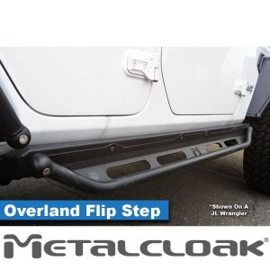 Jeep Wrangler JL Overland Flip Step - Pair - 4Door 