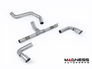 Ineos Grenadier Performance Exhaust - 3.0L Gas - Cat-Back - Dual Exit - Non Resonated - Brushed Titanium Tips