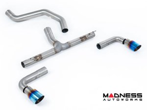 Ineos Grenadier Performance Exhaust - 3.0L Gas - Cat-Back - Dual Exit - Non Resonated - Burnt Titanium Tips