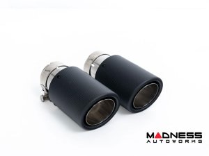 Ineos Grenadier Performance Exhaust - 3.0L Gas - Cat-Back - Dual Exit - Resonated - Carbon Fiber Tips