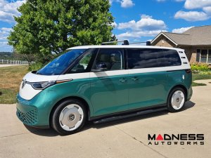 Volkswagen ID. Buzz Side Steps - GPO - Misutonida - Black - North American Extended Wheelbase Model