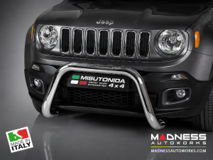 Jeep Renegade Bumper Guard - Misutonida - Front - Super Bar - Sport/ Latitude/ Limited - Pre Facelift Models Jeep Renegade Bumper Guard - Misutonida - Front - Super Bar - Sport/ Latitude/ Limited - Pre Facelift Models