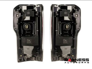 Ford Super Duty LED Tail Lights - XB Series - Morimoto - Smoked - 2023+