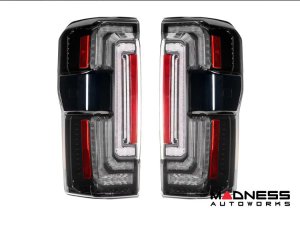 Ford Super Duty LED Tail Lights - XB Series - Morimoto - Smoked - 2023+