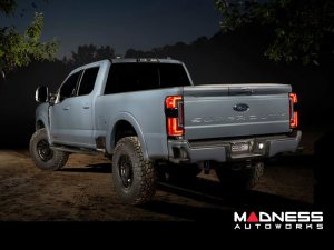 Ford Super Duty LED Tail Lights - XB Series - Morimoto - Smoked - 2023+