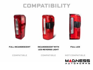 Ford Super Duty LED Tail Lights - XB Series - Morimoto - Red - 2023+ Ford Super Duty LED Tail Lights - XB Series - Morimoto - Red - 2023+