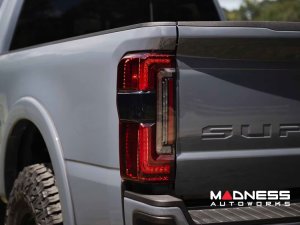 Ford Super Duty LED Tail Lights - XB Series - Morimoto - Red - 2023+ Ford Super Duty LED Tail Lights - XB Series - Morimoto - Red - 2023+